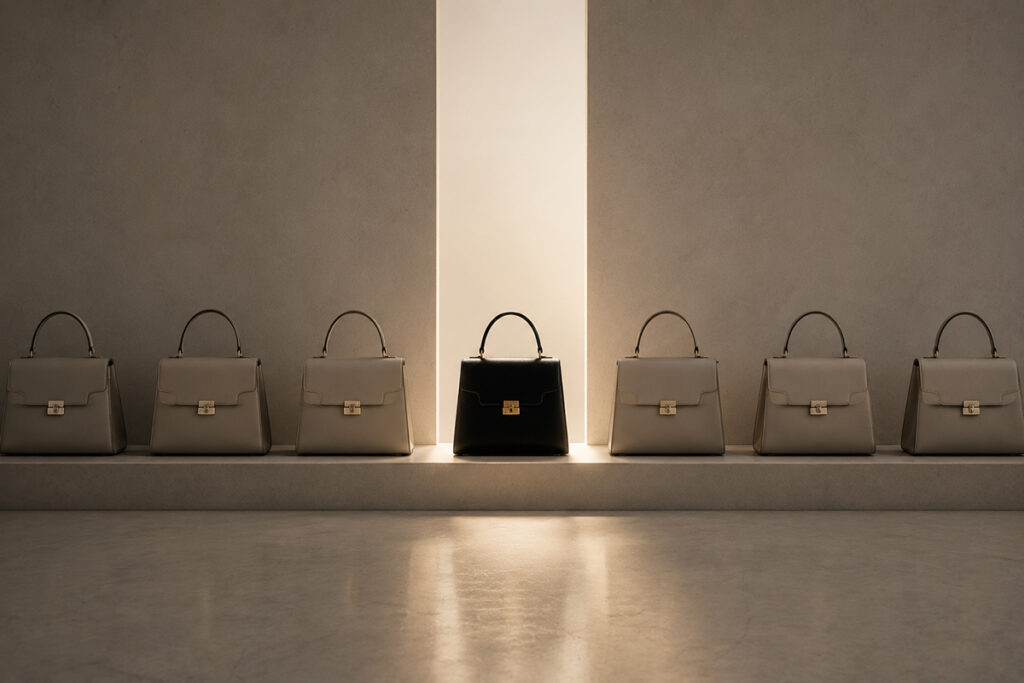 Luxury brand visual codes and creative uniformity — MAENA Agency